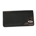Designer Series Collection Leather Checkbook Cover